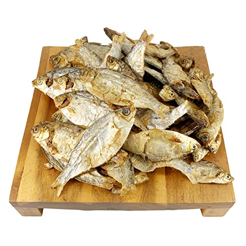 Golosinas para Perros, Snacks para Perros Naturales, 100% Pescado Secado al Aire, Un Solo Ingrediente, Rico en Omega-3, Snacks para Perros y Gatos de Pequeños, Medianos y Grandes. 500G.