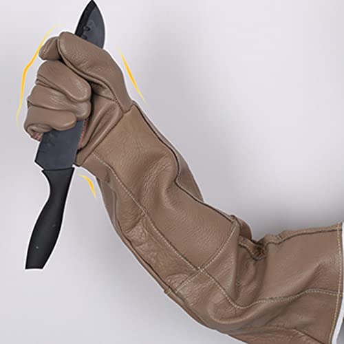 Guantes de Trabajo Guantes Anti- bocado Pet Entrenamiento De Mascotas Piedras De Perro Espesado Captura De Gato Baño Protector For Perros De Alimentación De La Alimentación