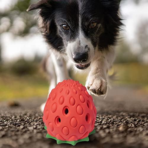 GUIPAN Juguete para Masticar Frutas para Perros, Juguete Resistente a Las Fugas de Comida para Perros, Juguetes interactivos para Perros de diseño Elegante, Juguetes para Perros para masticadores