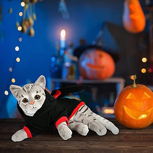 Halloween Disfraz Perro, Disfraces de Halloween para Mascotas, Halloween Costume Dog, Halloween Alas de Murciélago para Perros y Gatos, Ideal para Halloween, Navideño Cosplay.