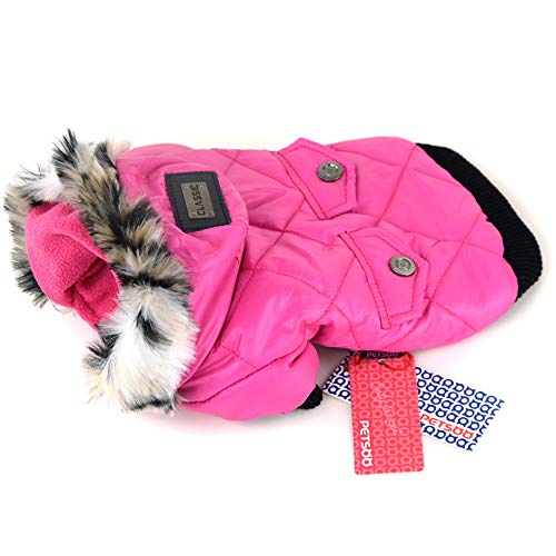 Handfly Chaqueta para Perro Impermeable Perro cálido Abrigo de Invierno Chihuahua Abrigo Ropa de Invierno Impermeable Abrigo de Perro