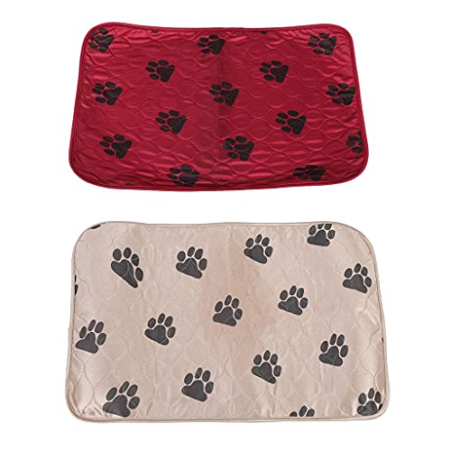 Hbao Alfombrilla para Perros, Impermeable, Reutilizable, Lavable, Almohadillas para orinar para Perros, Gatos, Almohadillas de absorción rápida, Funda Protectora de colchón para sofá para Viajes