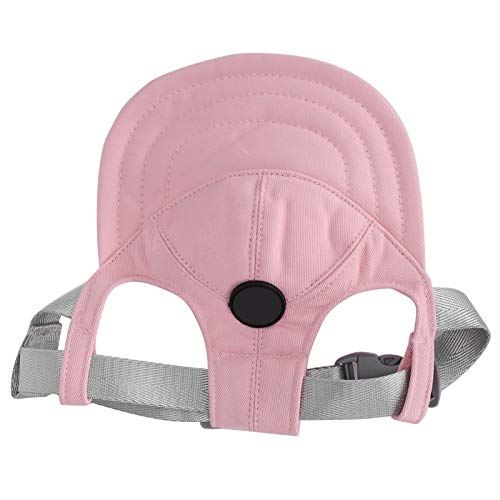 HEEPDD Gorra de béisbol para Mascotas, Gorra Deportiva Rosa para Perros, Gorra con Visera, Sombrero de Viaje de Verano Ajustable con Orificios para Las Orejas para Cachorros, Accesorios(Rosa L)