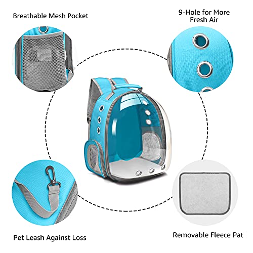 Henkelion - Mochila de Transporte para Perro, Mochila de Transporte para Mascotas pequeñas, Medianas y pequeñas, para Cachorros, Perros y Perros