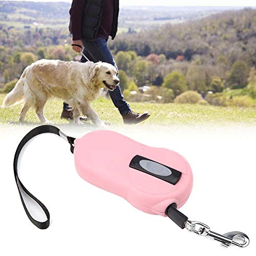 Hffheer Correa Extensible para Perros Correa retráctil para Perros Mini Correa Extensible para Exteriores para Perros con Bloqueo rápido Desbloqueo de Pausa para Entrenamiento de Perros al Aire Libre