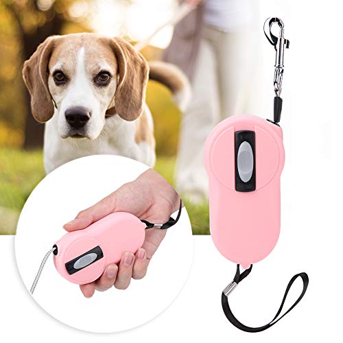 Hffheer Correa Extensible para Perros Correa retráctil para Perros Mini Correa Extensible para Exteriores para Perros con Bloqueo rápido Desbloqueo de Pausa para Entrenamiento de Perros al Aire Libre