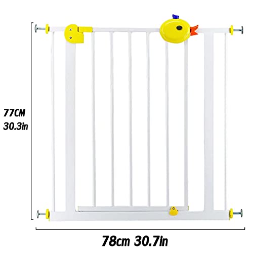 HGTRH Barrera Seguridad NiñOs Escalera Extensible, Seguridad Infantil Puertas De Sin Taladrar, Rejilla para Escaleras Ampliable Puertas De Seguridad Casa, para Perros Bebé Barrera Puertas 95-104cm