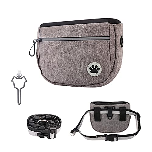 HIQE-FL Bolsa Entrenamiento Perro,Bolsa para Adiestramiento,Bolsa Golosinas para Perro,Bolsa para Golosinas Perros,Bolsa Entrenamiento Perro,Bolsa de Comida para Perros