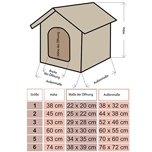 Hobbydog budbwk1 Perros Casa + Suave Juguete Gratis para Perros Gato Cueva Cama para Perros Dormir Espacio Perros Cesta Caseta R1 de R4