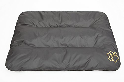 Hobbydog R2 ECOGRA3 - Cama para Perros ecológica, 100 x 70 cm, XL, Color Gris