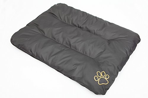 Hobbydog R2 ECOGRA3 - Cama para Perros ecológica, 100 x 70 cm, XL, Color Gris