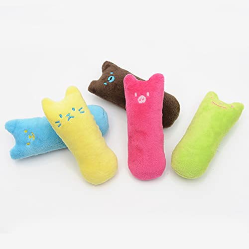 HORYDIA Juguete Catnip para Gatos Interactivo Almohada Gato de Peluche para Todos los Gatos y Gatitos Juguete Masticable para Gatos de Interior.