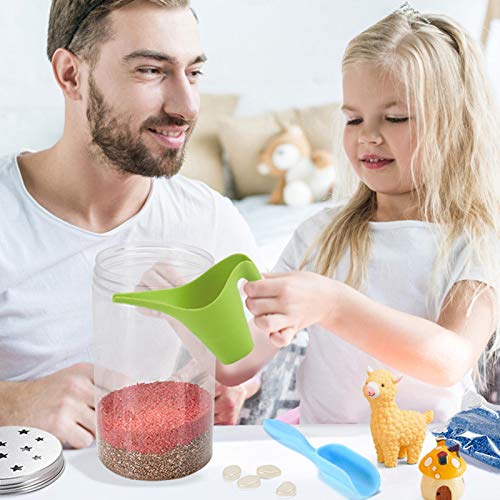 Huaxingda Terrario Kit Para Niños Con Luz LED En La Tapa - Kit Terrario Magia Educativa DIY Juguete Conjunto Con Luz Para Niños - Juguetes Niños