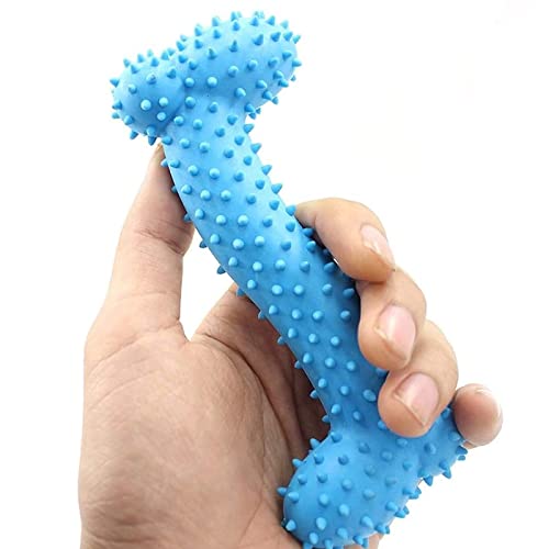 Huesos Perros Masticar,Senteen 4pcs Juguetes Morder Perros Goma Masticador Perros Resistentes Juguete Perros Interactivo Puppy Chew Toys Indestructible para Morder y Masticar Animal Conjuntos Mascota