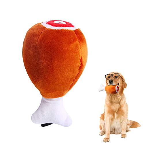 huihuijia Peluches PequeñOs Dog Toys Perro Peluche Juguetes De Peluche Duraderos con Chirridos Perro Sonido Juguetes para Entrenamiento Mascotas Perros