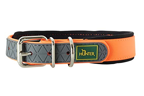 Hunter - Collar Convenience Comfort 37-45 cm en color naranja