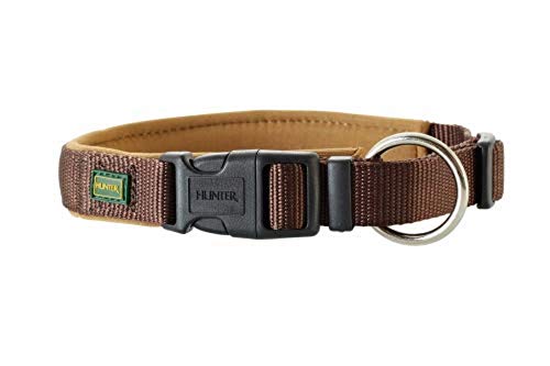 Hunter - Collar Neopren Vario Plus Cuello 30-35 Cm 15 Mm Marrón