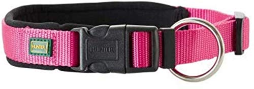 Hunter - Collar Neopren Vario Plus Cuello 35-40 Cm 20 Mm Fucsia