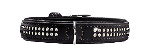 HUNTER Softie Deluxe Collar, X-Small Negro