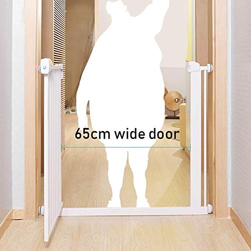 Huo Barrera de Seguridad para Ninos del Perro Casero Puerta de La Escalera de Protección de Paredes de Seguridad (Size : 92-99CM)