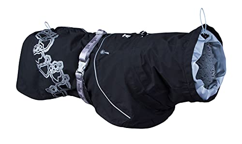 Hurtta Impermeable Drizzle Coat Raven Negro T80 1 Unidad 250 g