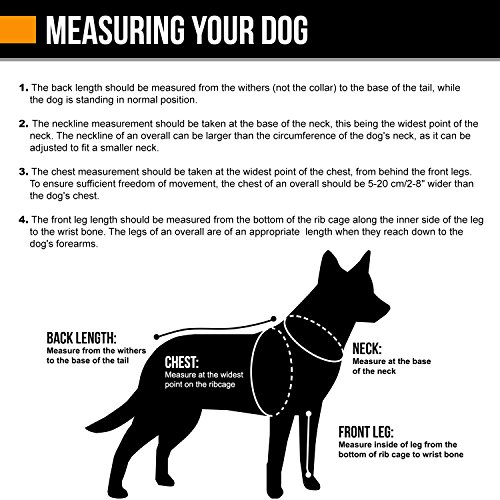 Hurtta Polar Visibility - Chaleco para Perro, Color Naranja