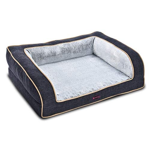 IBAÑEZ Cama ORTOPEDICA para Perros Relax Pequeño: 82 x 62 x (alt.) 24 cm