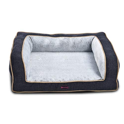 IBAÑEZ Cama ORTOPEDICA para Perros Relax Pequeño: 82 x 62 x (alt.) 24 cm