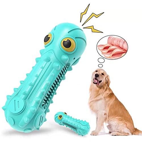 iBigLY Juguetes para Masticar Perros para masticadores agresivos, Juguetes indestructibles para Perros Que chirrían, Juguete para Perros Resistente y Duradero para Entrenar y Limpiar los Dientes