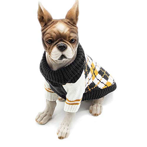 Idepet suéter para Mascotas, Ropa cálida de Invierno para Perros y Gatos, Abrigo cómodo para Mascotas, Disfraz de Cachorro, Jersey de Gatito, Ropa para Perros pequeños, medianos Grandes, Gatos