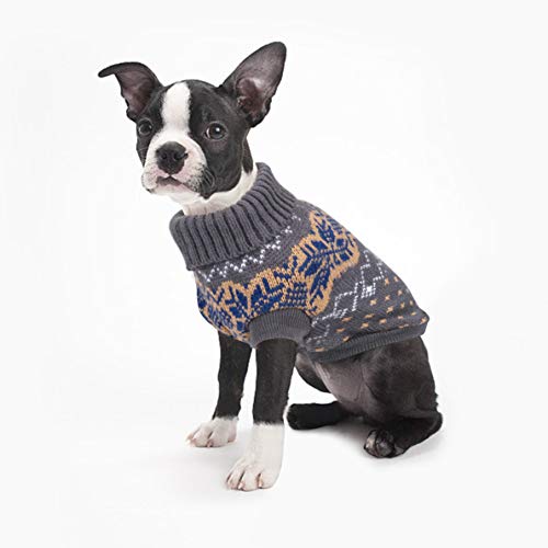 Idepet Suéter para perros y mascotas,ropa de invierno cálida para perros y gatos,cómodo abrigo para mascotas,disfraz para cachorros,jersey para gatitos,ropa para perros pequeños,medianos,grandes,gatos