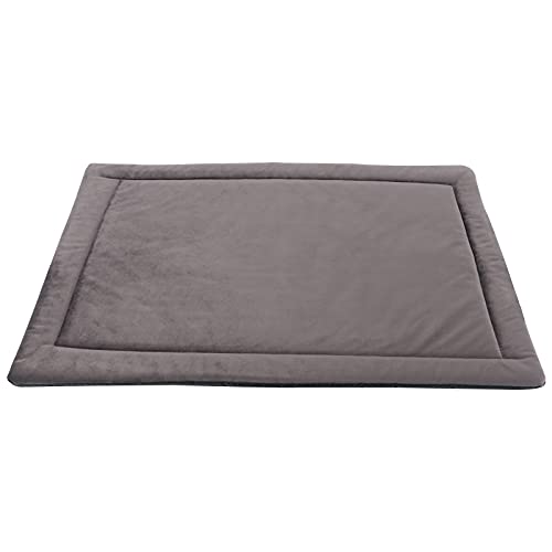 IEUUMLER Colchón Grueso para Perros, Resistente al Agua, para Perros y Gatos Pequeños, Medianos y Grandes FC004 (89*58cm, Light Brown)