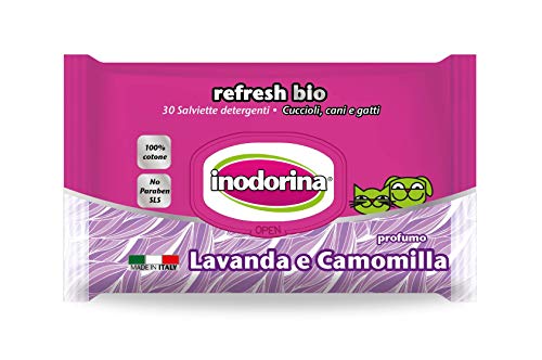 Inodorina Spray Desodorante Natural Resistente para Perros con Olor a Musgo Blanco (300 ml). Colonia para Perros Neutralizadora de Olores para Cachorros, Mascotas.