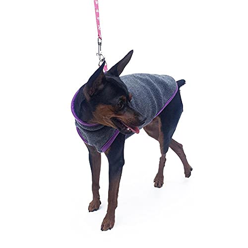 IUYQY Jersey para Perros, Chaleco cálido de Lana Polar, Bonito Jersey, Chaqueta Ligera de Cuello Redondo, Ropa de Invierno para Cachorros para Perros pequeños, medianos, Grandes, Gato