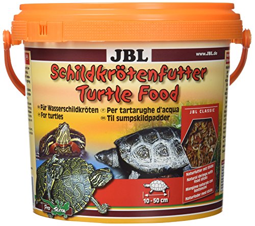 JBL Alimento Principal para Tortugas de 10 –- 50 cm, alimento Natural para Tortugas con palitos