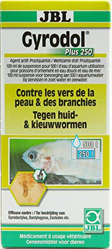 JBL Gyrodol Plus 250 Higiene/Salud de los Peces Acuariofilia 100 ml