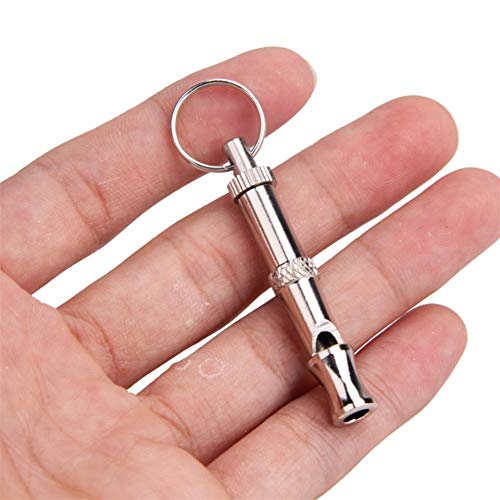 jieqing Silbatos para Perros Silbato Supervivencia Perro silencioso silbatos Silbato de Perro silencioso para Dejar de ladrar Perro SIDA 2pcs