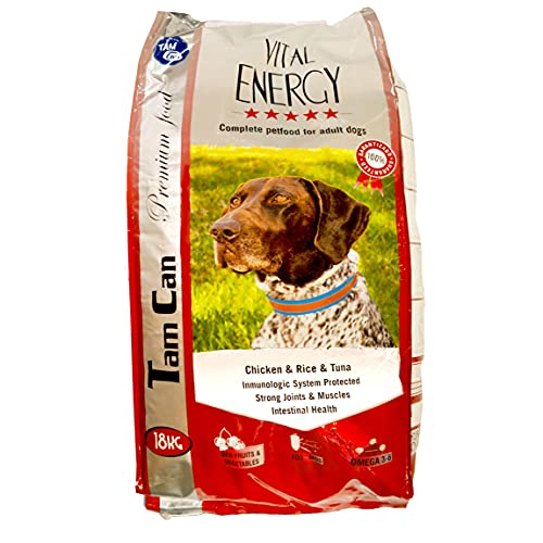 JLN PIENSO ENERGÉTICO para Perros Activos (Pollo, arroz y atún) 18KG