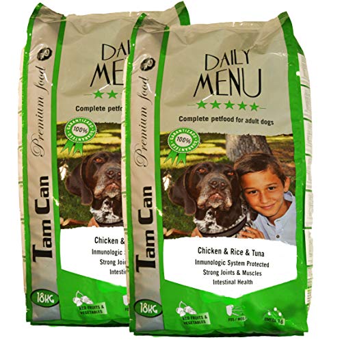 JLN PIENSO para Perros - Gama DE Mantenimiento (Pollo, arroz y atún) 36KG