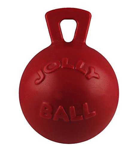 Jolly Pets Pelota para Masticar Tug-n-Toss, Resistente y con asa