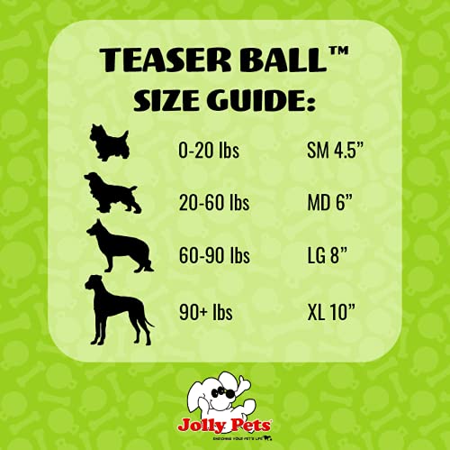 Jolly Pets Teaser - Juguete para Perro, 10 cm, Color Azul