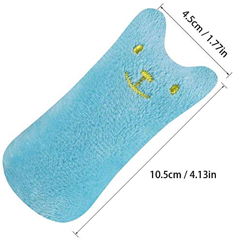 Juguetes Almohada Catnip Gatos, 5 Piezas Juguetes Hierba Gatera Pulgar, Juego Juegos Juguete Catnip, Juguete Peluche Hierba Gatera, Juguete Interactivo Masticar Hierba Gatera, Almohada Catnip, Vistoso