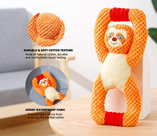 Juguetes de peluche para perros, juguetes interactivos para perros, lindos juguetes para perros chillones, juguetes para masticar huesos para cachorros, razas pequeñas, medianas y grandes