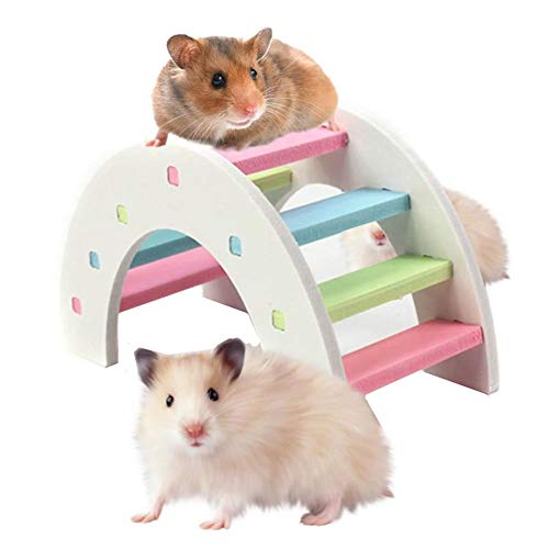 Juguetes para Hamster Jaula de hámster Juguetes de Peluche Juguetes de Conejo Casa de hámster Hámster escondite De Madera de hámster Juguete 9cm