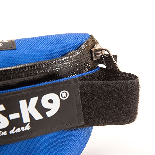 JULIUS K9 1621IDC-B-G IDC Universal Side Bags/ Pair, Harness Size: Mini - 4, Blue, S, Rojo