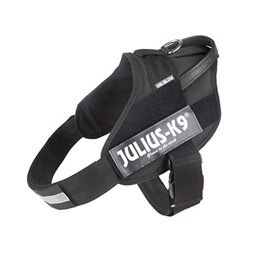 Julius-K9 16STEALTH-P-3 IDC Power Harness, Tamaño 3, Negro