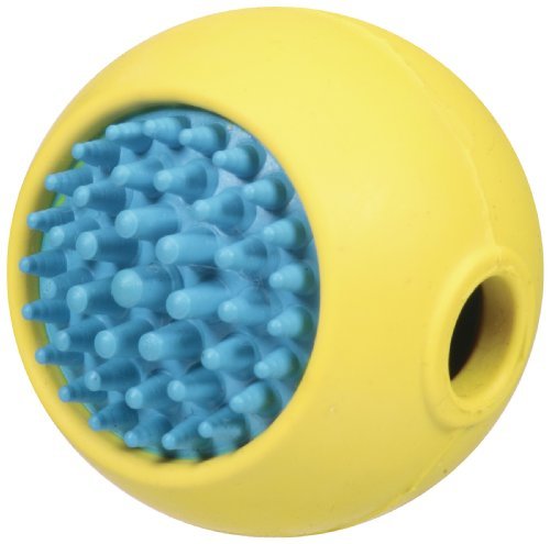 JW Juguete Grass Ball Small, Bola Dental para Perros, S (Los colores pueden variar)