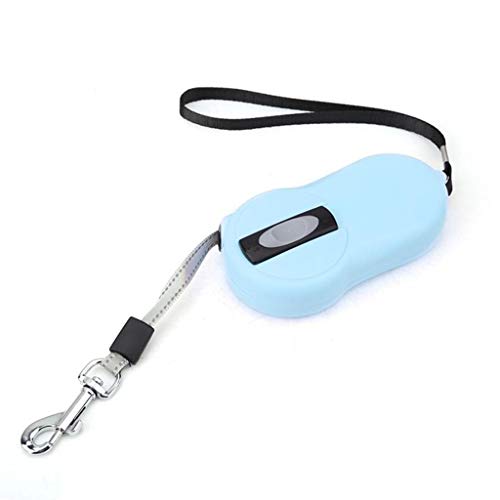 JYJZHX Pequeño mascota automática Correa de perro Nylon Extendiendo Perrito Caminando Playes retráctil Duradero Cinta Perro Correas Arnés Cuerda de tracción para mascotas (Color : A)