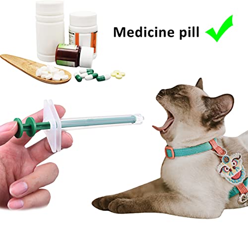 Kare & Kind 3x Jeringas de Pastillas para Mascotas - Herramientas Dispensadoras de Medicina – Jeringa para Tabletas, Píldoras y Cápsulas - Utilícelas para Agua, Leche de Fórmula y Polvo