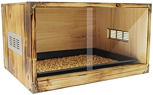 KELITINAus Caja de Jaula de Crianza de Reptiles de Vívaco de Mascotas, Sala de Estar de la Sala de Estar de la Sala de Estar Caja de Alimentación de Mascotas, Hédigos Hamsters Pequeño Calefacción Caj